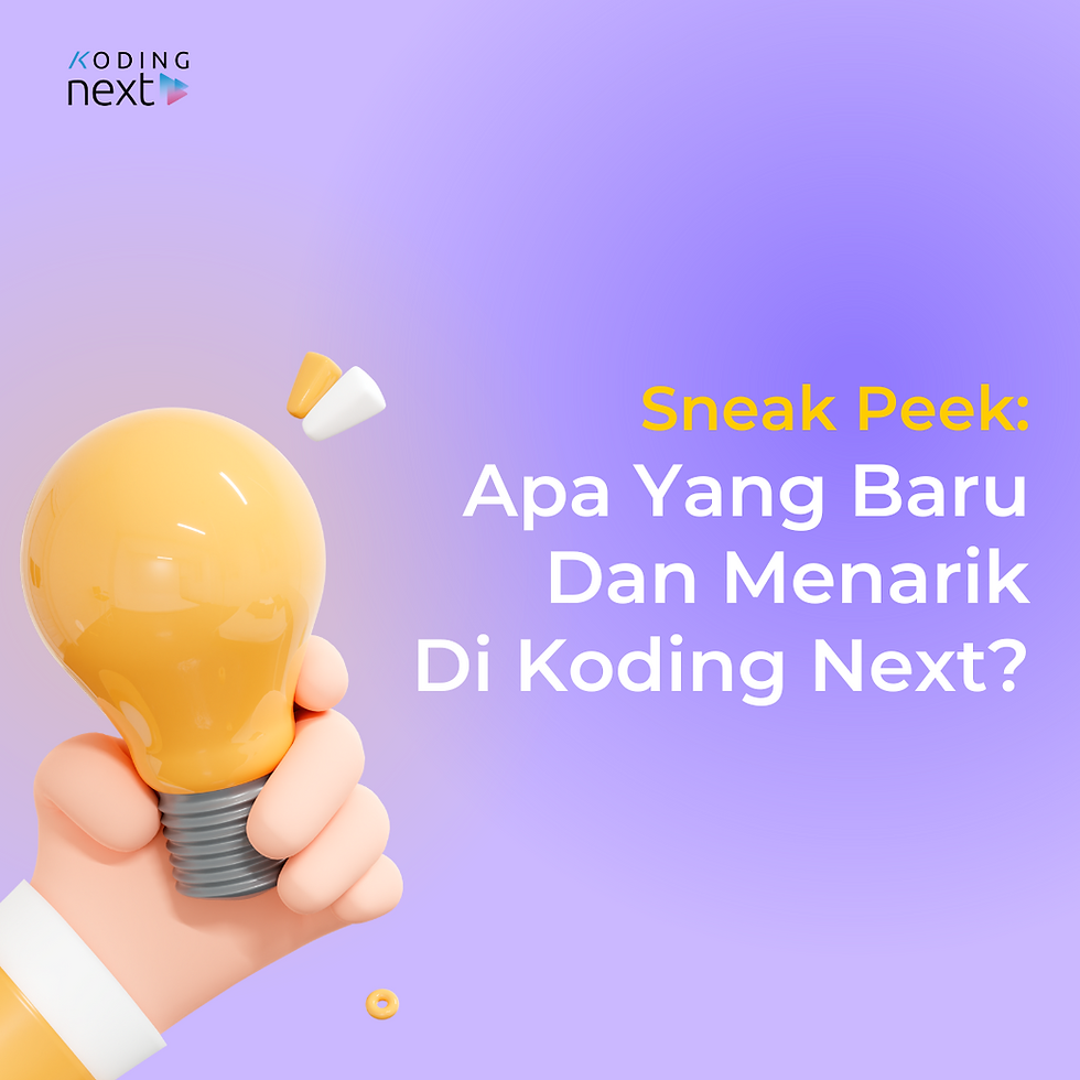 Sneak Peek: Apa Yang Baru Dan Menarik Di Koding Next?