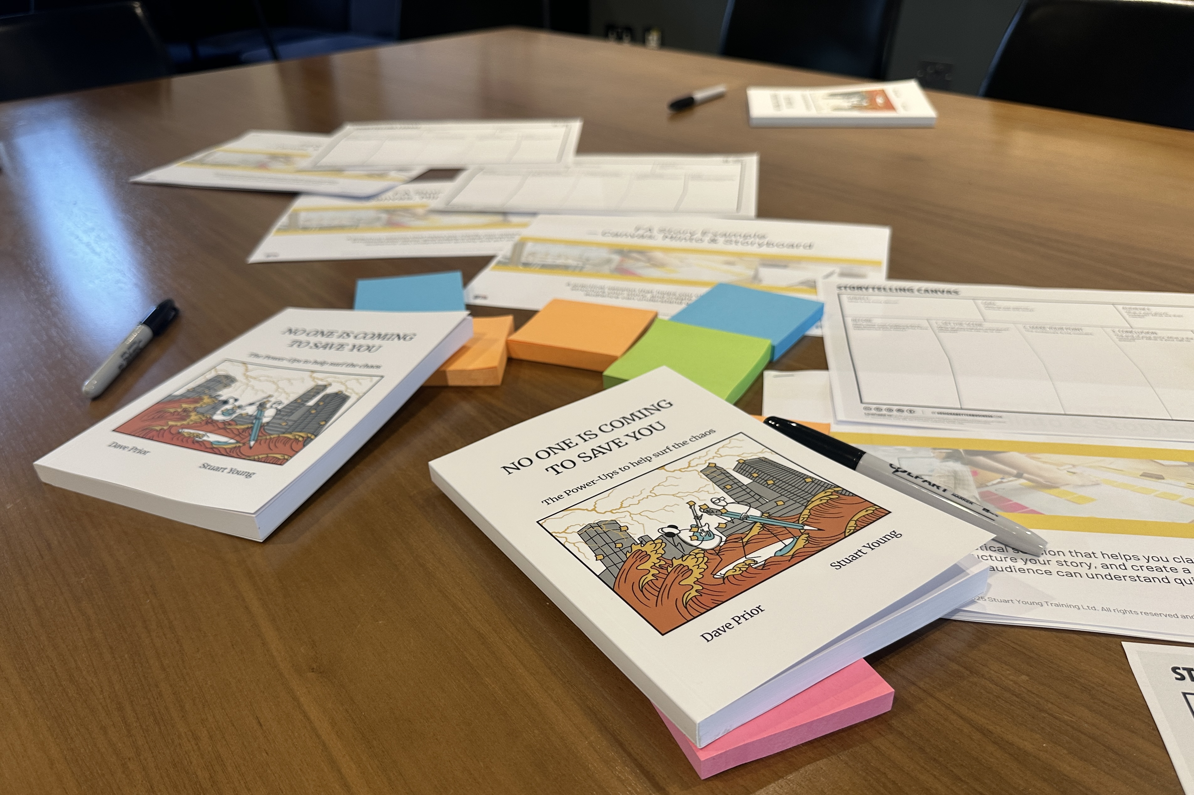 Stu facilitating a workshop session