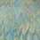 Thumbnail: Aqua dragon marbled paper