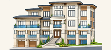 condominium and stack house residential design