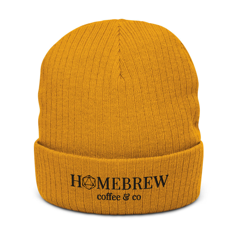 Homebrew Recycled Head Warmer But in Mustard Colour