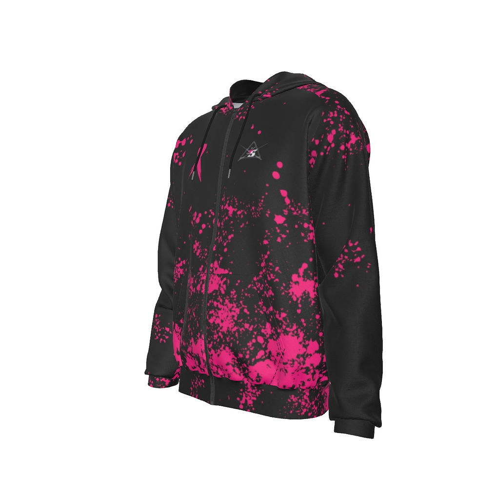 Thumbnail: Breast Cancer Fundraiser Zip Hoodie