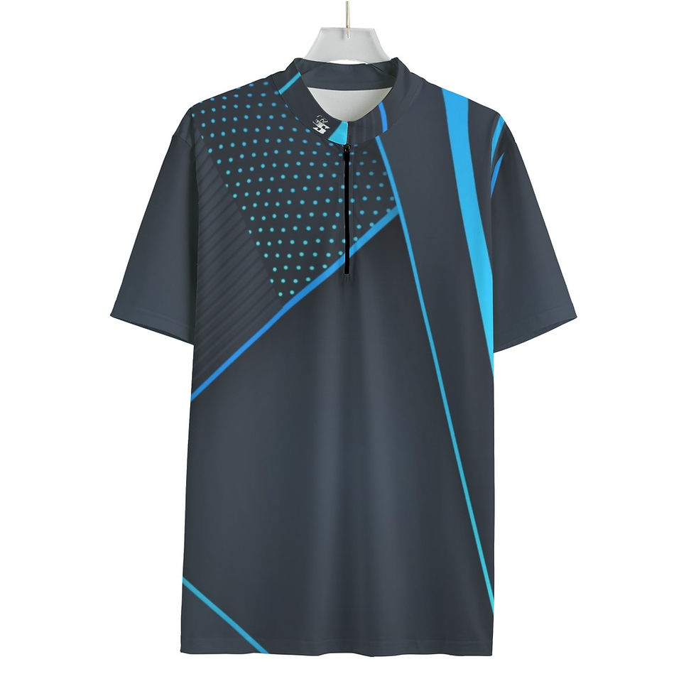 The Abstract Men's Quarter Zip Jersey