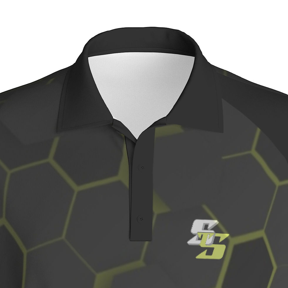 Thumbnail: The Hex-treme Men's Polo Collar Jersey