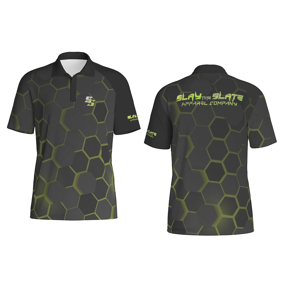 The Hex-treme Men's Polo Collar Jersey