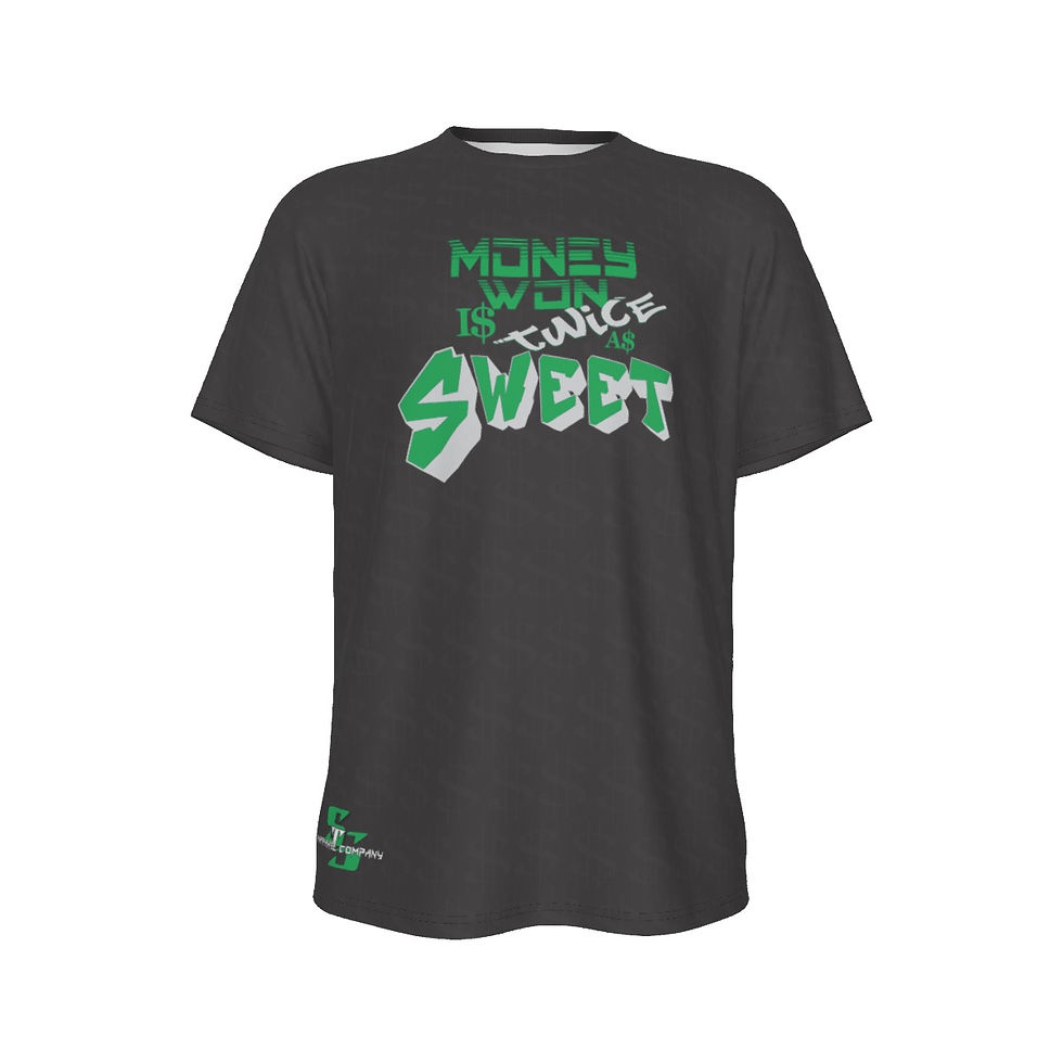 Money Won Men's O-Neck Sports T-Shirt