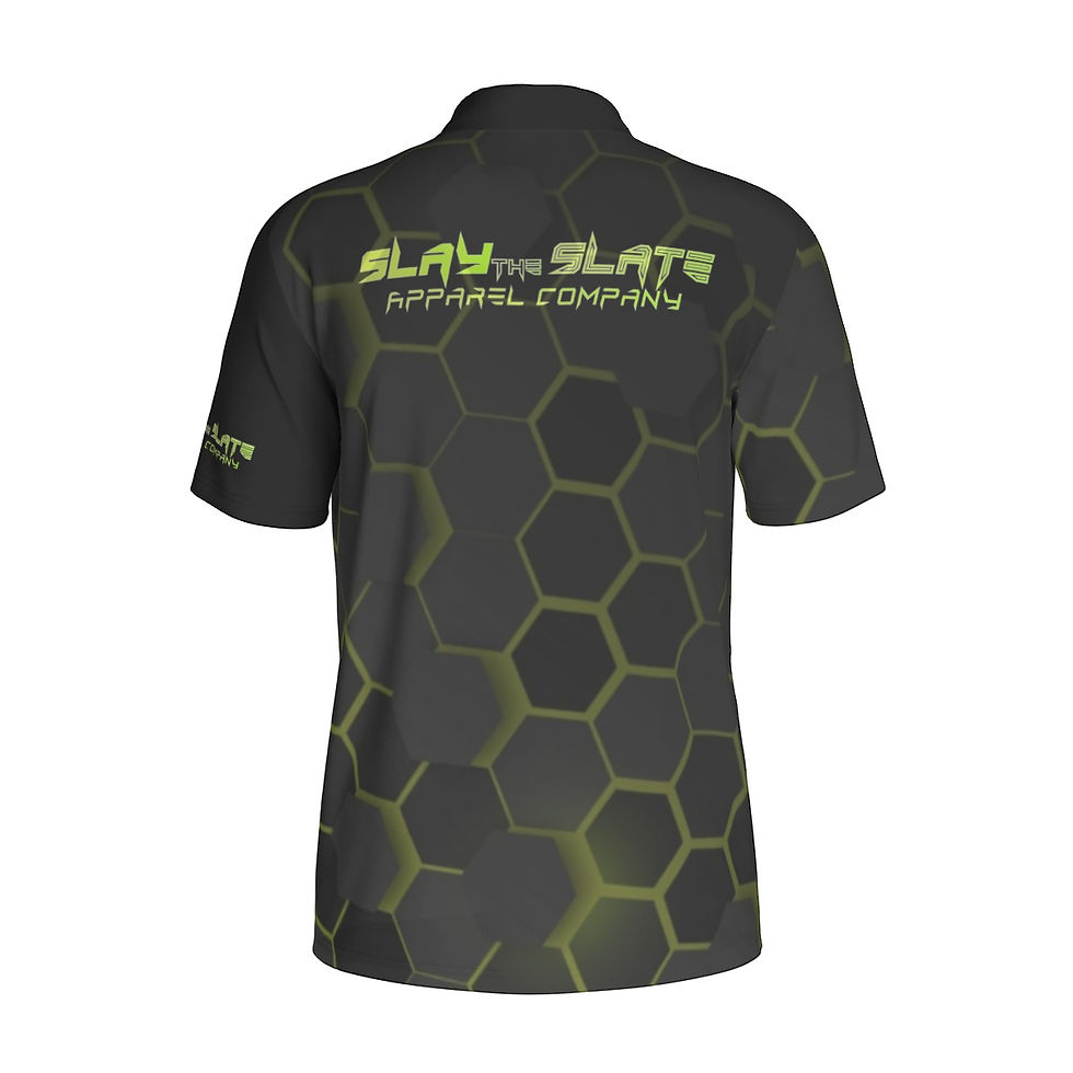 Thumbnail: The Hex-treme Men's Polo Collar Jersey