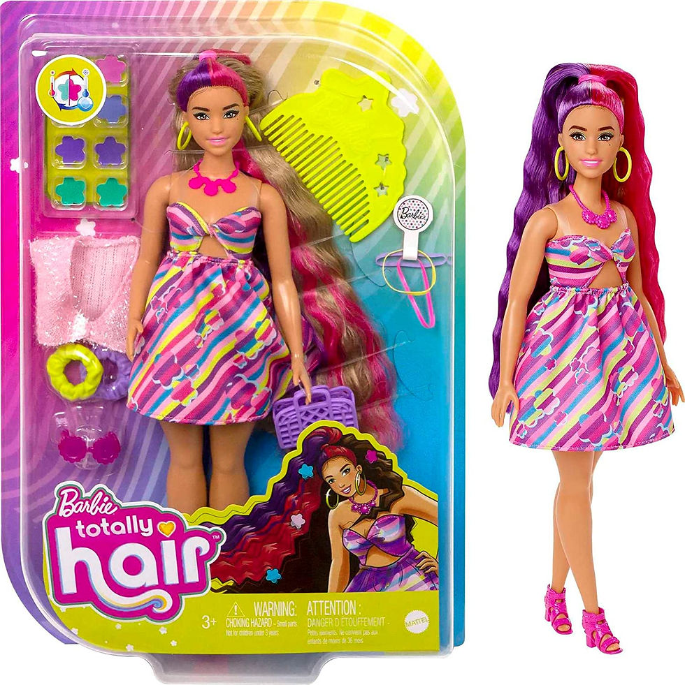 Barbie Totally Hair Heart-Themed Doll