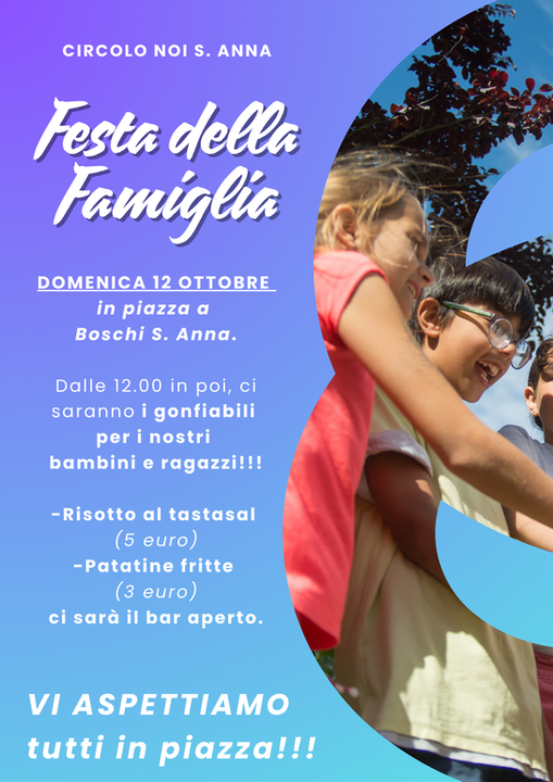 Azzurro Colorato Moderno Vivace Estate Bambini Ragazzi Campo Estivo Volantino.png