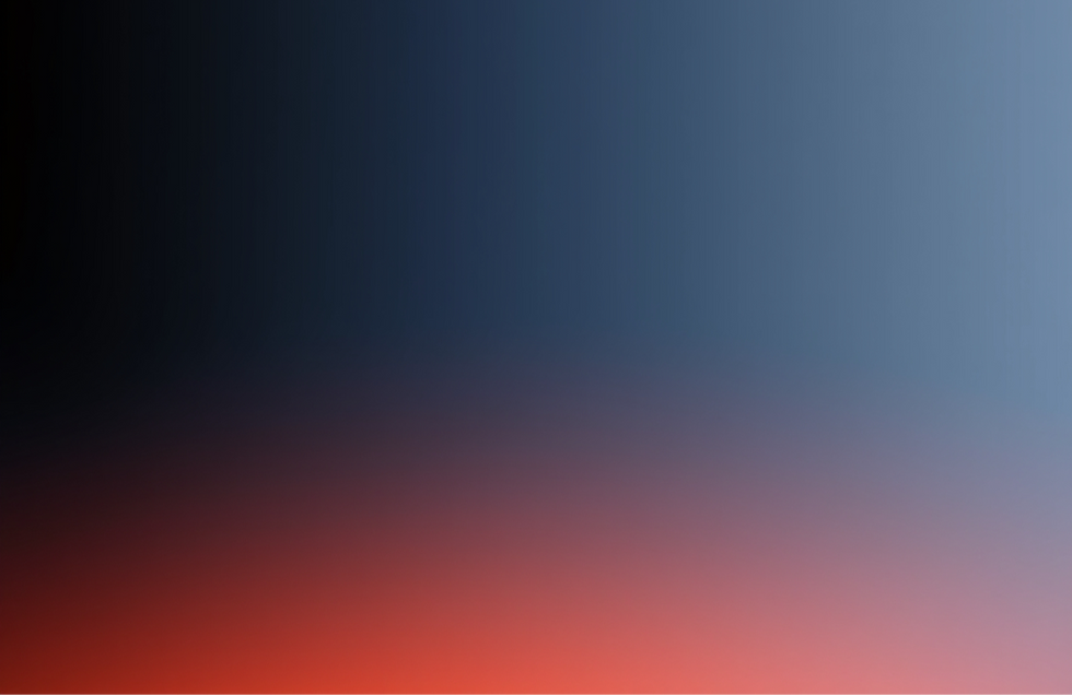 Ombre colors including indigo, dark grey, black, and the thinnest possible hint of lava or