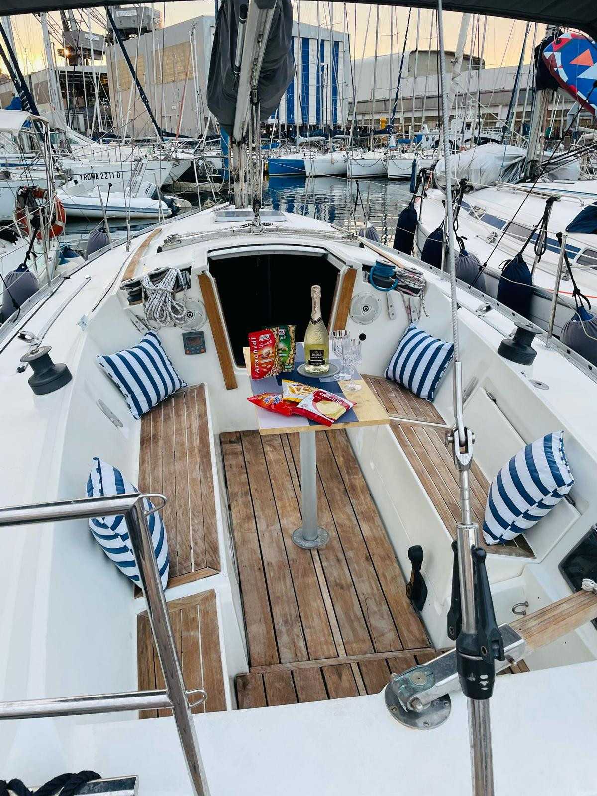 Barca a vela 34