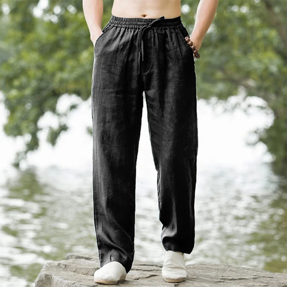 Thumbnail: Voltaro Linen Joggers