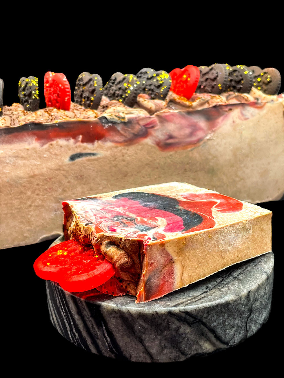 Miniaturbild: Ziegenmilchseife „Drachenherz“