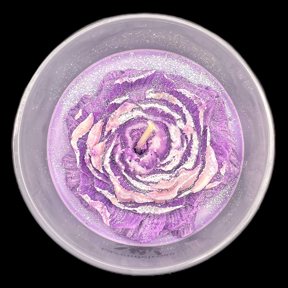 Miniaturbild: Duftkerze „Lavendelrose“