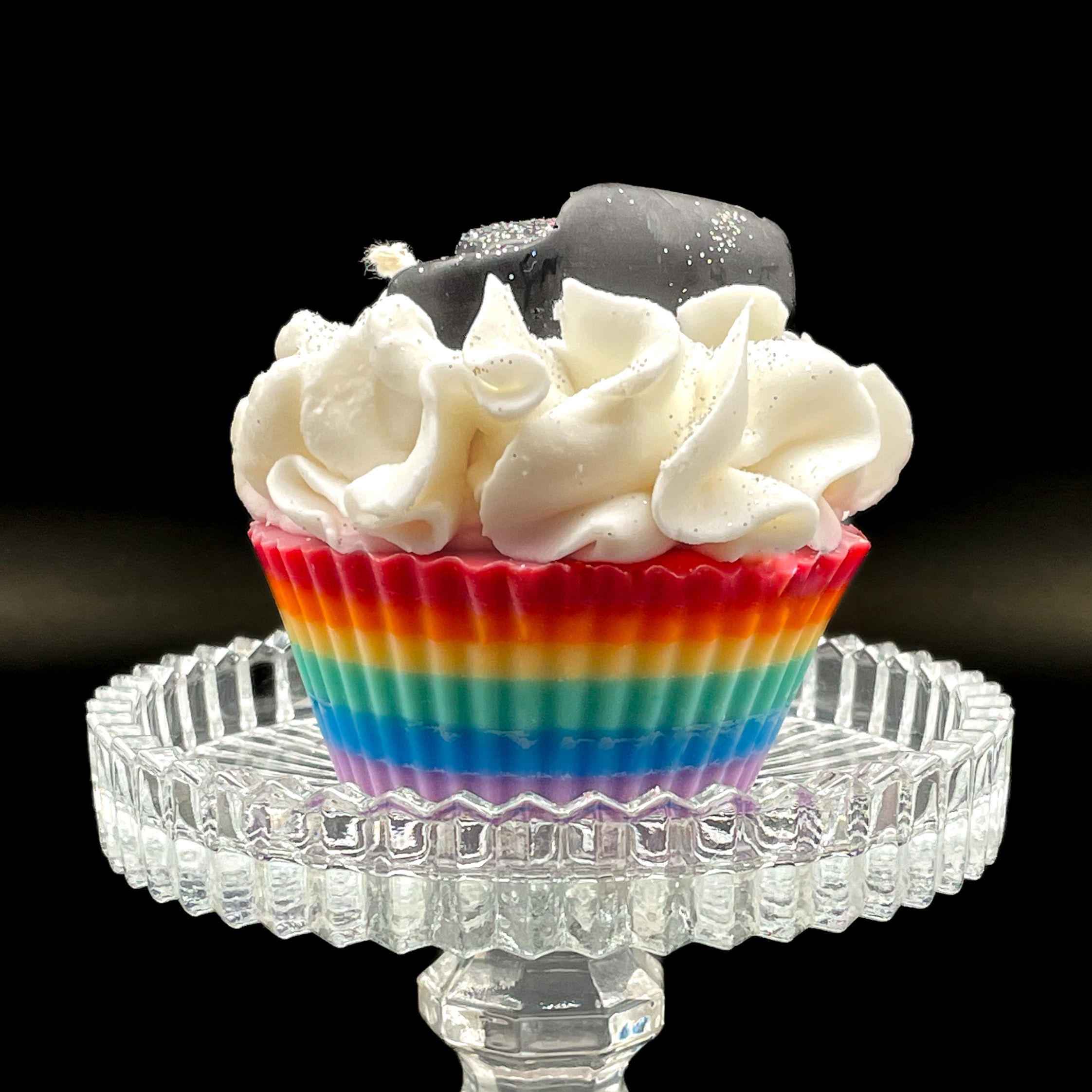 Kerzencupcake „Cowboy Fun“ - Cowboyhut