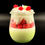 Miniaturbild: Dessertkerze „Pistacchio Raspberry - Medium“