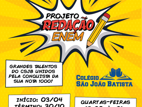 Projeto Redação ENEM 2019