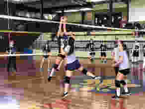 Jogo de vôlei
