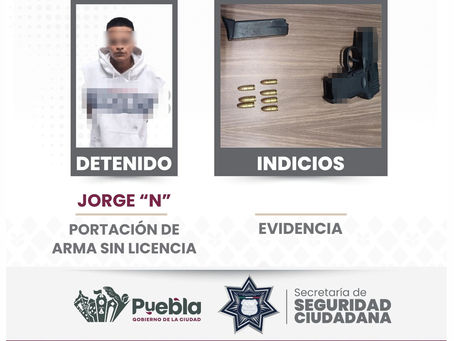 La SSC asegura a dos hombres en distintas intervenciones, como resultado de la implementación de despliegues territoriales