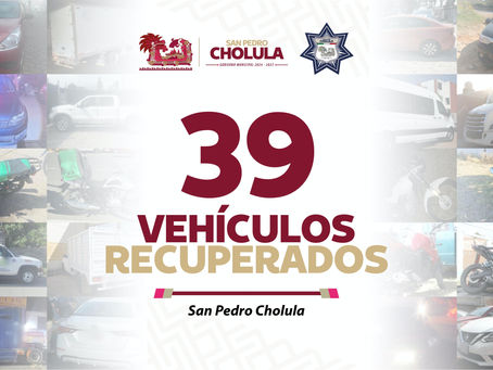 Detiene Policía de San Pedro Cholula a 255 personas en el primer trimestre de 2025