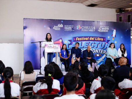 Celebra San Andrés Cholula su primer Festival del Libro