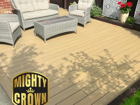 Highest Quality Capped Composite Decking. Here's a little garden inspiration provided by our CROWN customers who love this capped composite decking for its incredible high quality and fabulous colours