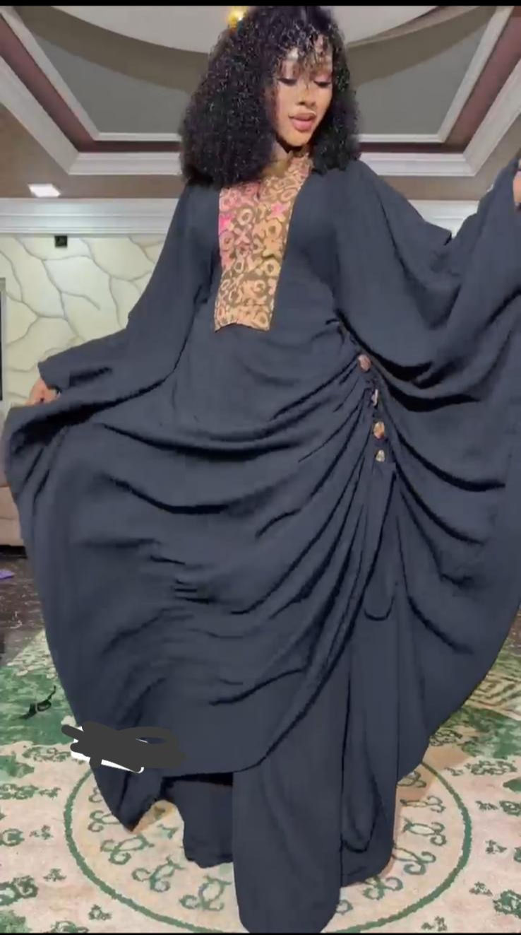 Robe drapée
