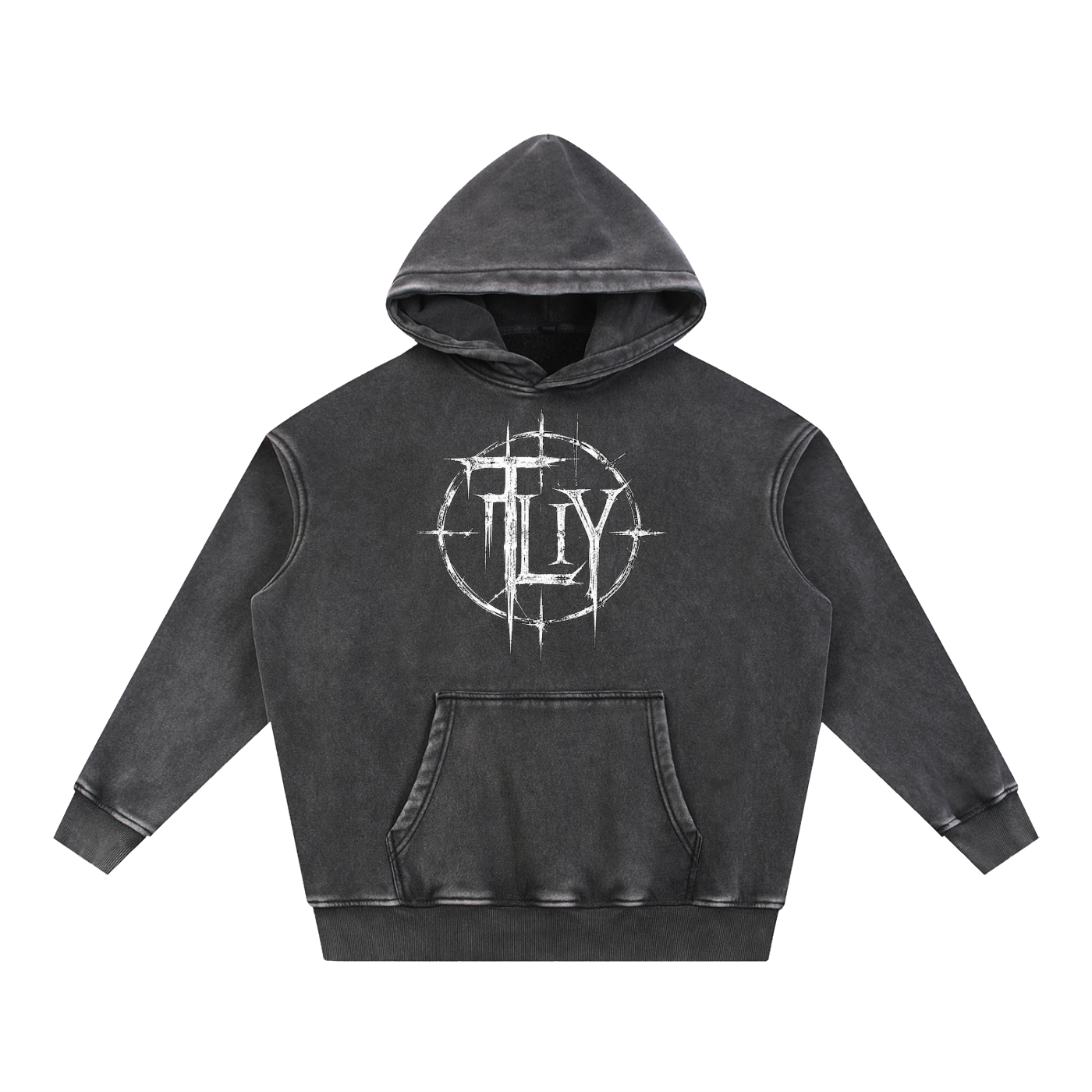 Snow Wash "The Lies In You" Oversize Hoodie