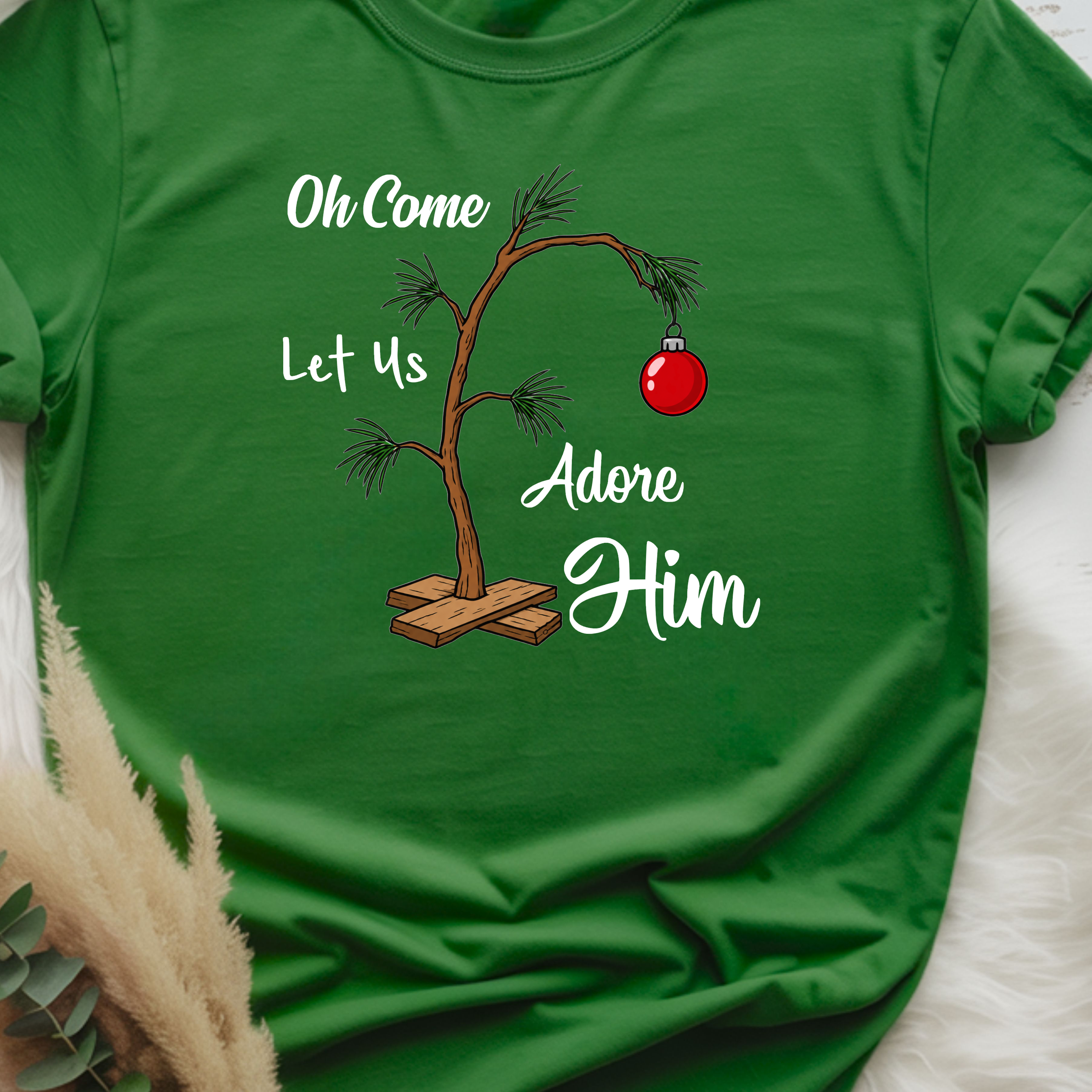 Oh Come Let Us T-Shirt