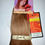 Thumbnail: 100% human hair tangle free new yaky weave; straight; weft; sew-in; color 27