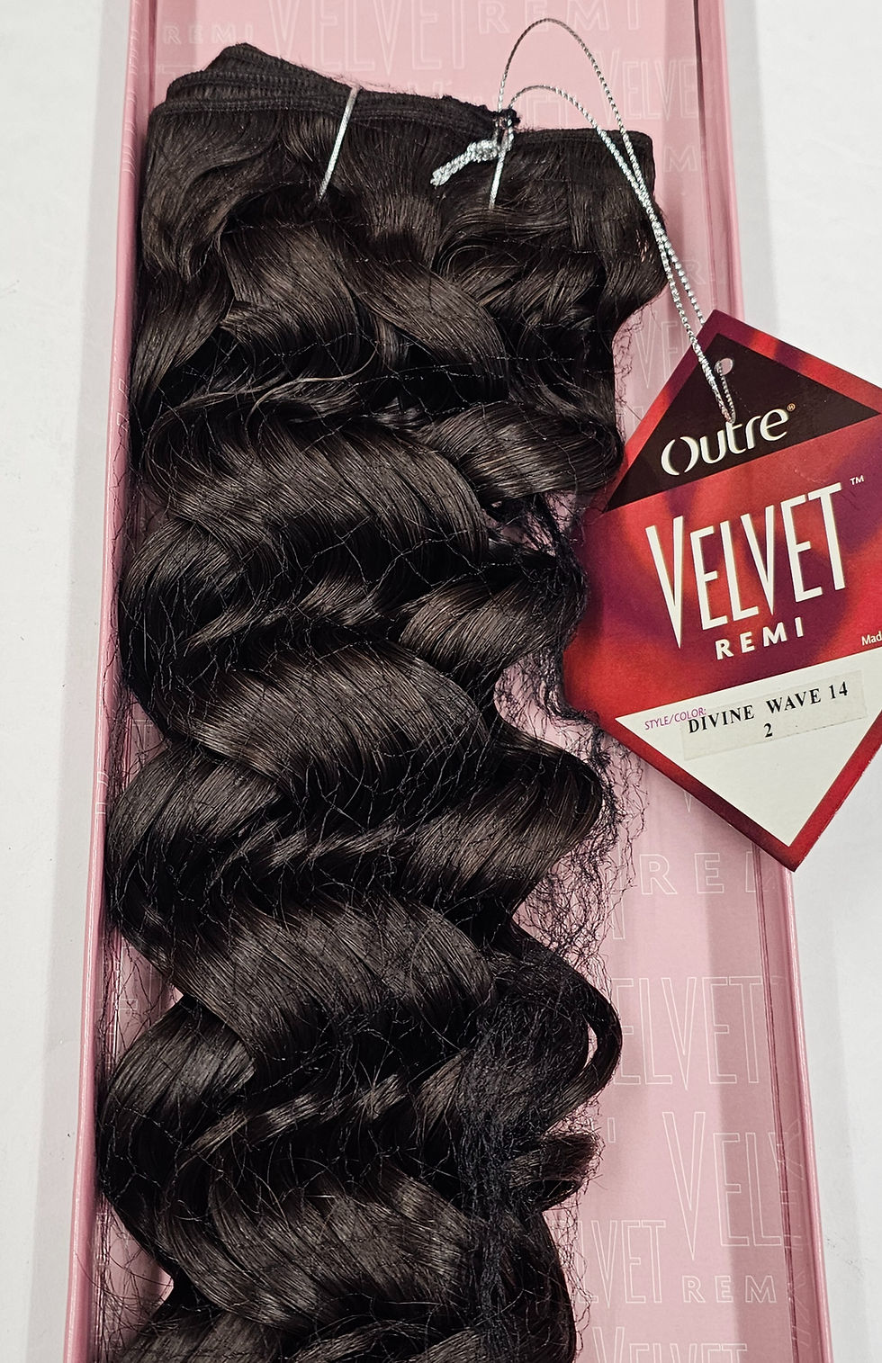 Thumbnail: Outre Velvet Remi Divine Wave human hair weave