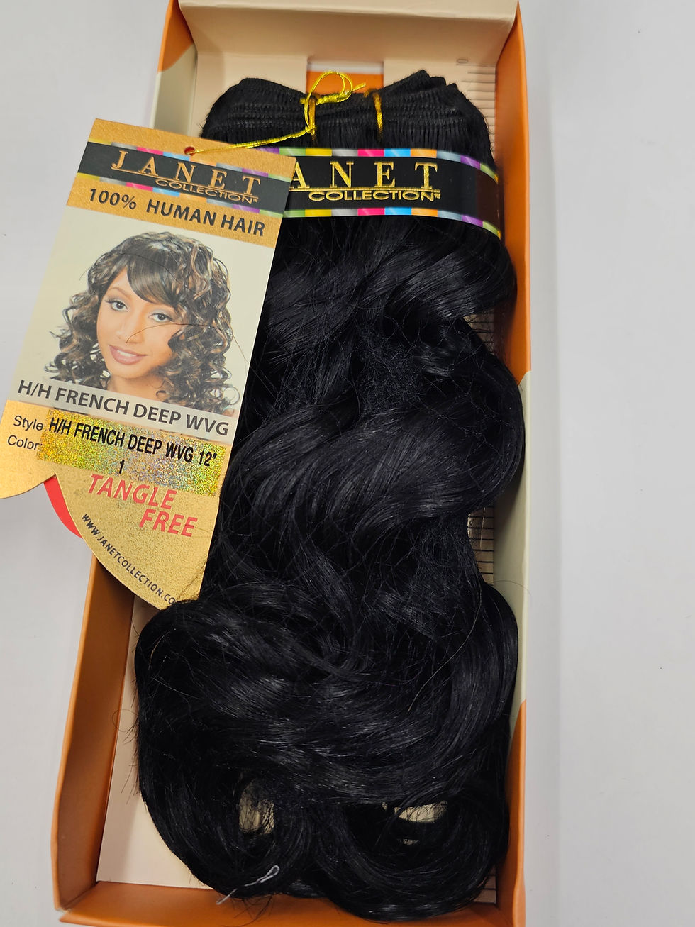 Thumbnail: Janet Collection 100% Human Hair French Deep Wvg 12
