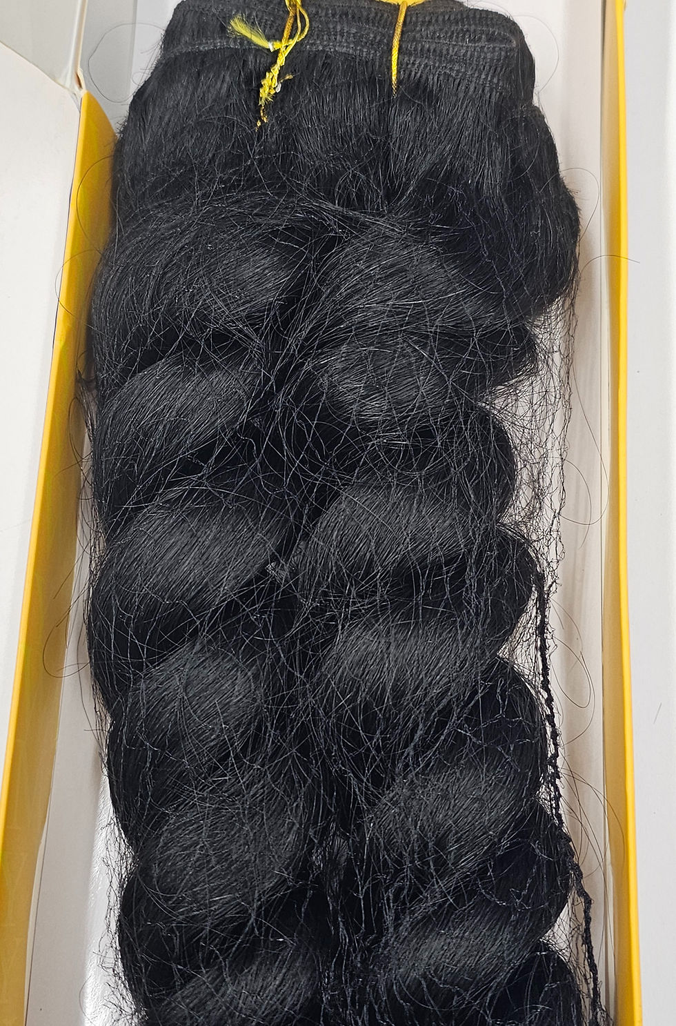 Thumbnail: Black braided hair extensions