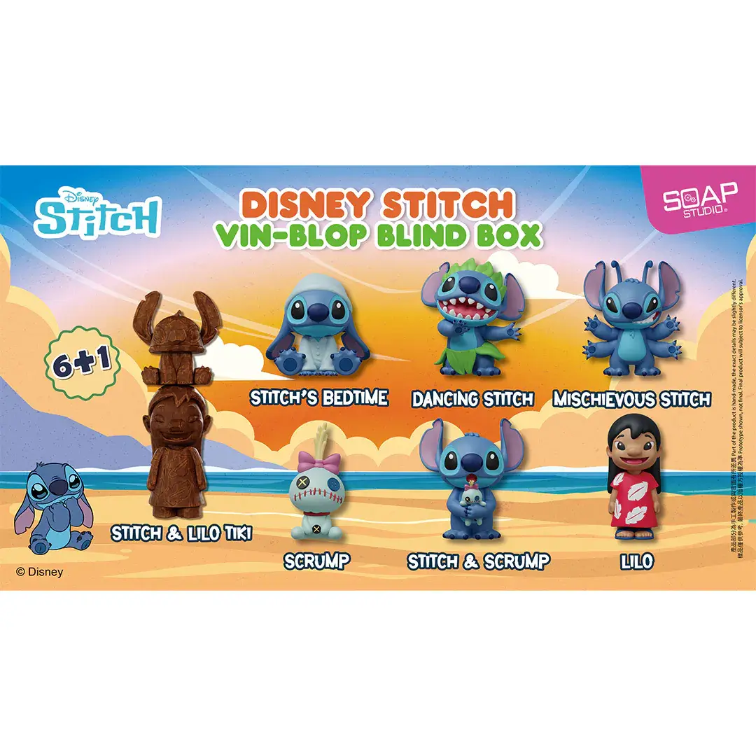 Disney Stitch Vin-Blop Blind Box