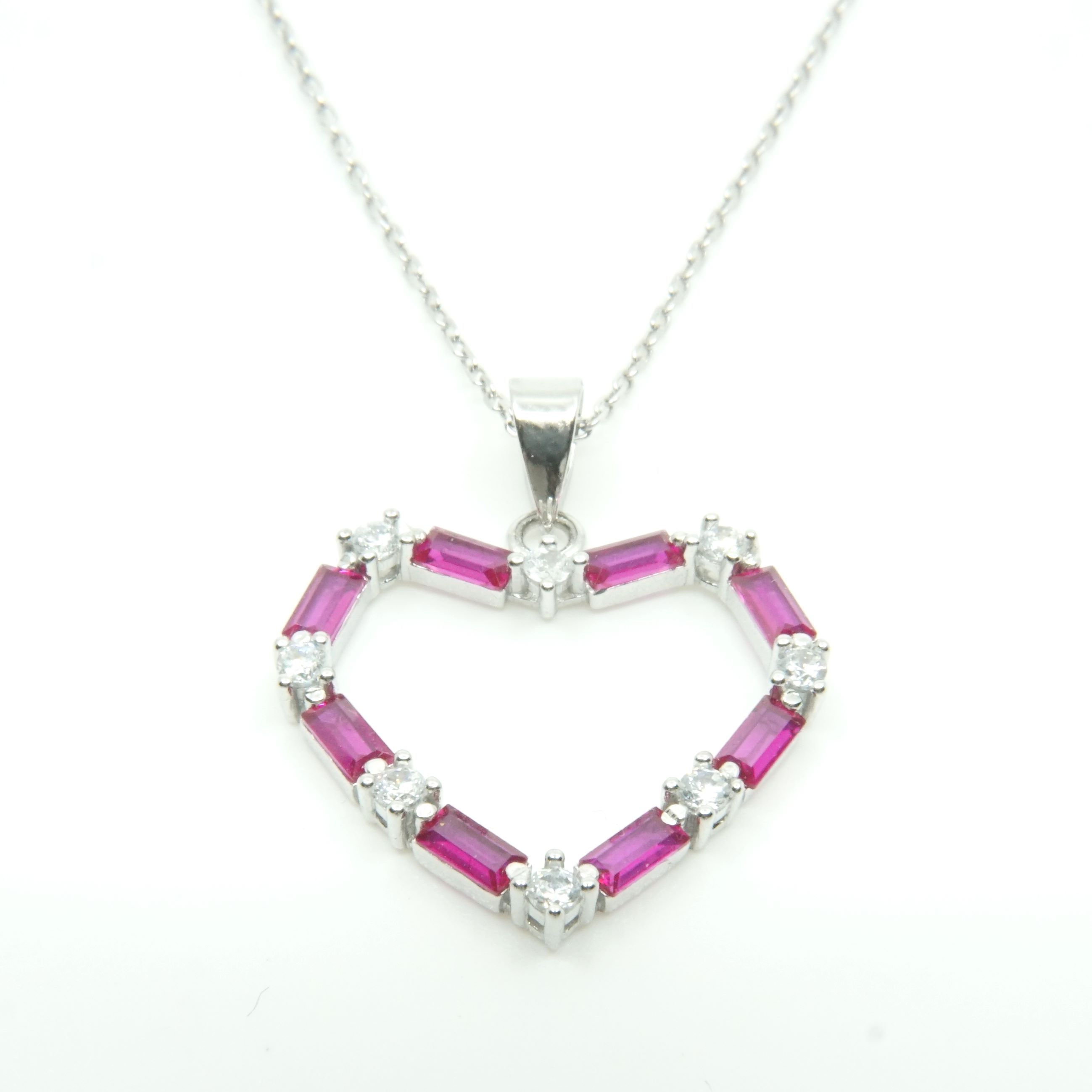 Purple Heart Necklace