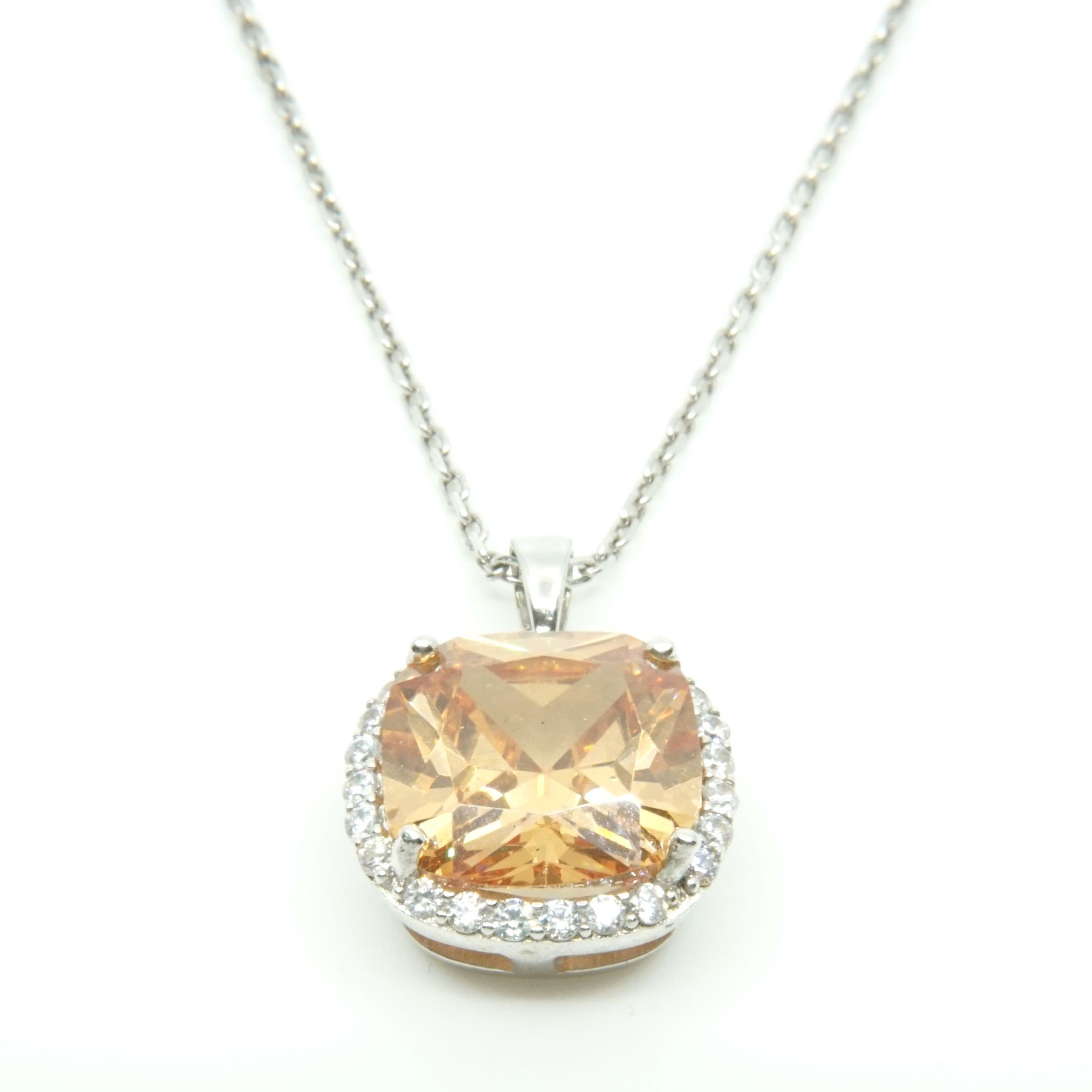 Orange Stone Necklace