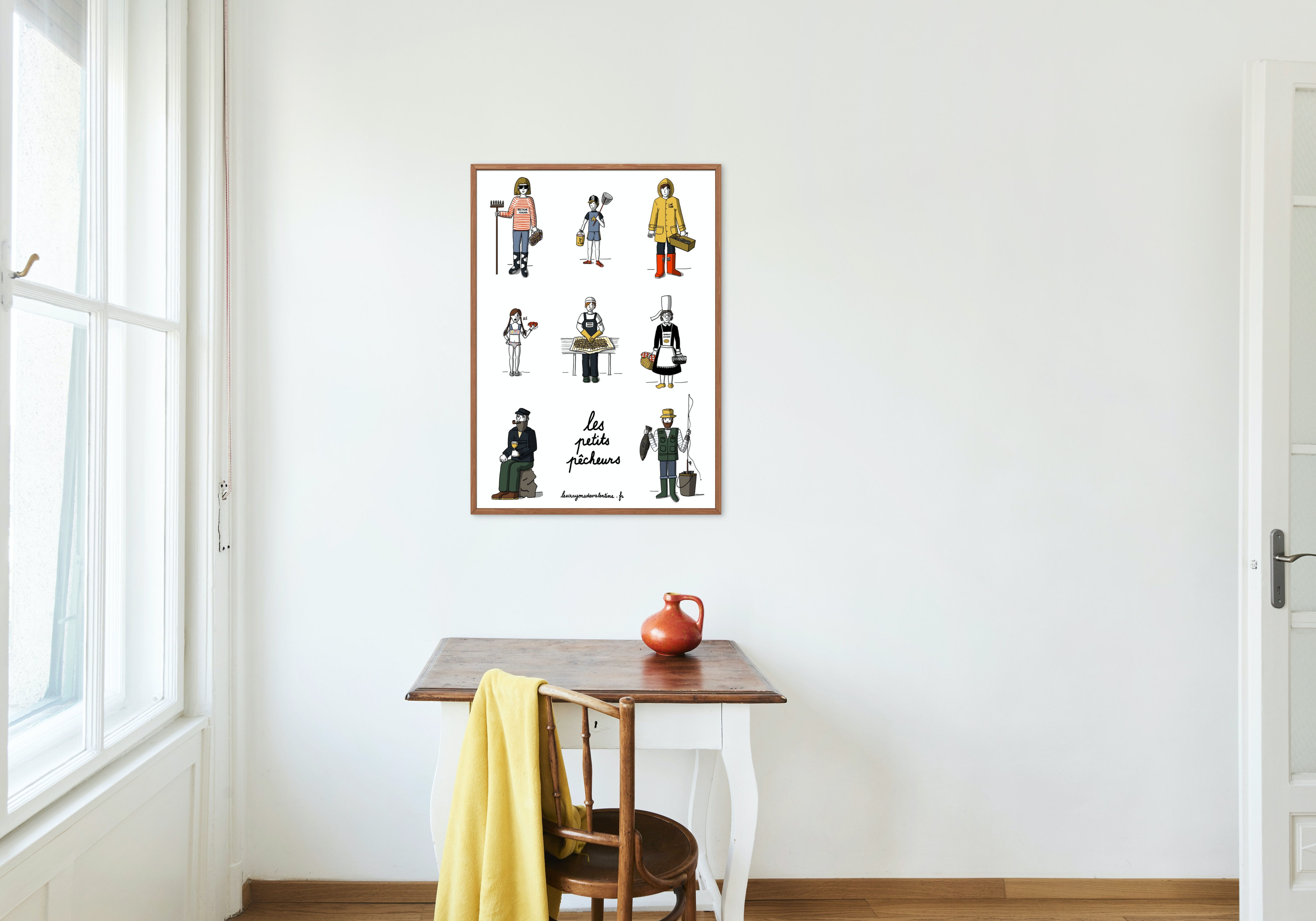 Affiche_Bretagne_Les petits pêcheurs