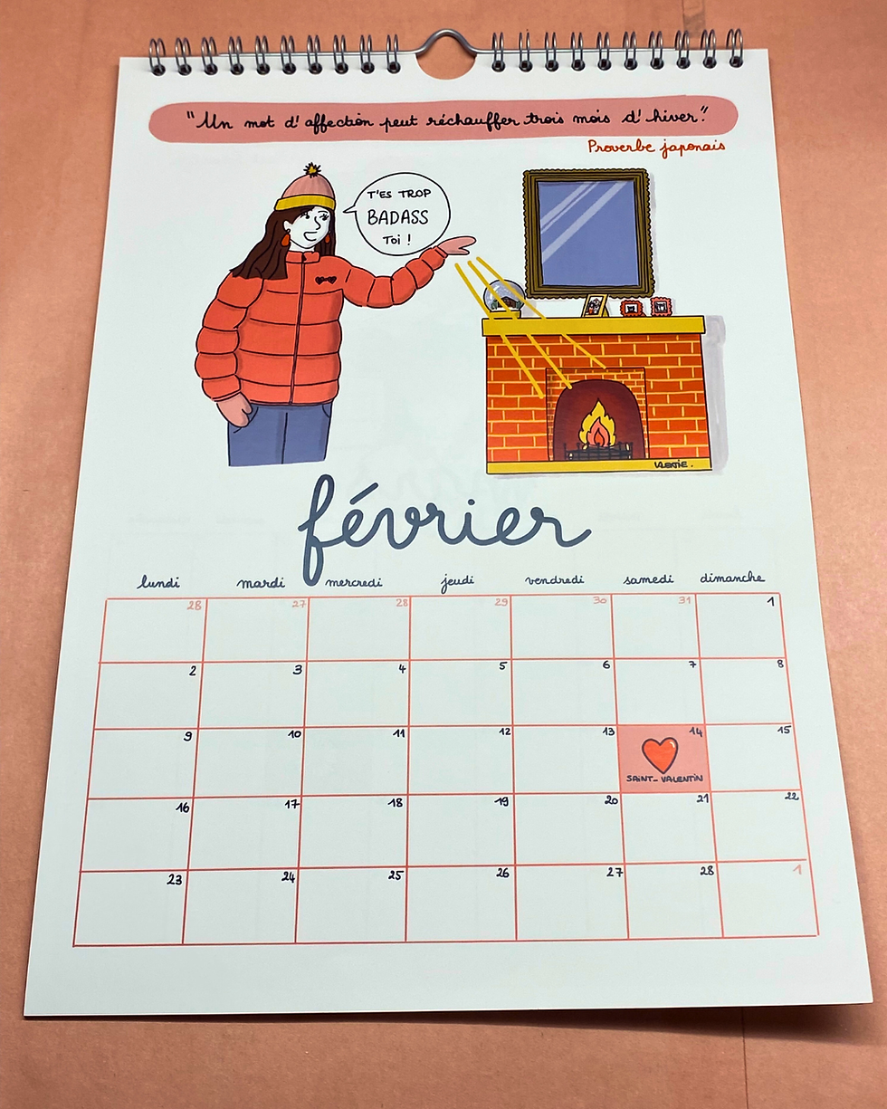 Miniature : calendrier 2026 illustré