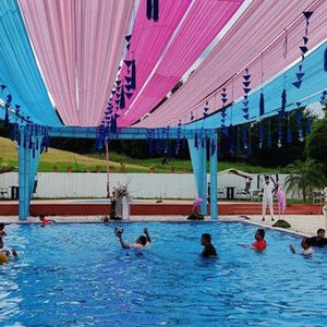 Chic Pool Party Decor