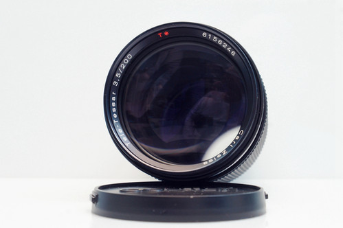 Contax Carl Zeiss T* Tele-Tessar 200mm f3.5 AEG, Germany