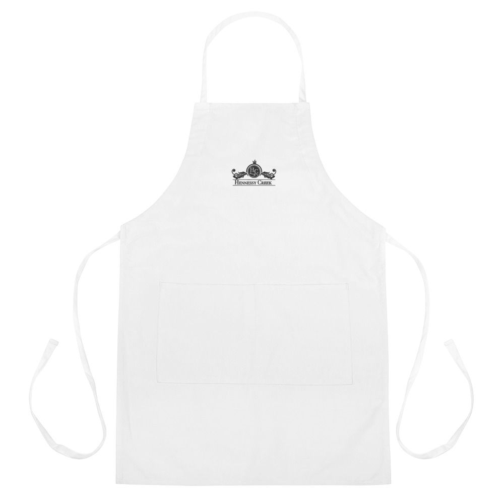 Hennessy Creek Embroidered Apron