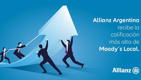 Moody’s Local Argentina otorga la mejor calificación financiera a Allianz Argentina