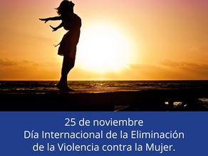 #25N día internacional de la eliminación de la violencia contra la mujer
