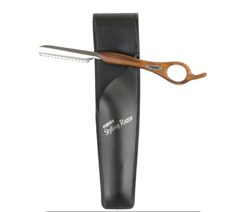 Shape Fury Razor Feather Styling Razor w/ Wood look handle- Limited Edition! | Perfect ...