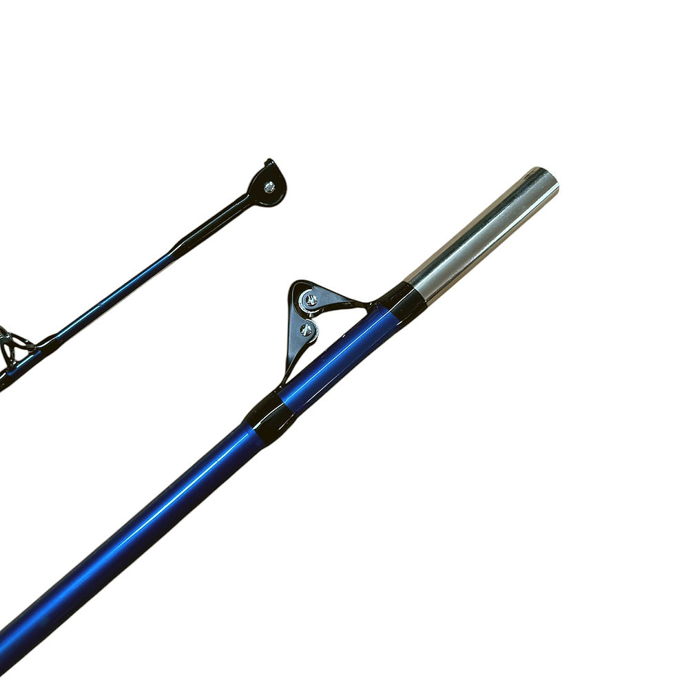 Thumbnail: 6'0" 80-120lb Heavy Halibut Rod 2pc