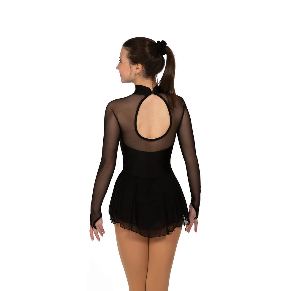 Thumbnail: Jerry's Figure Skating Dress F22009 - Classic Highneck Dress (Child)