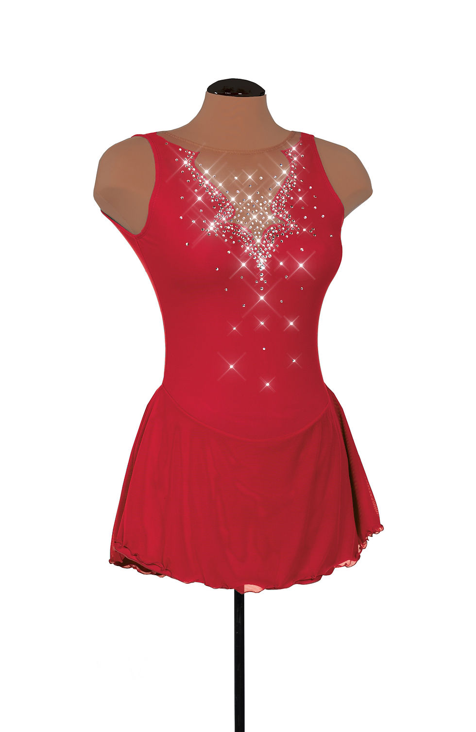 Thumbnail: Jerry's Figure Skating Dress F22012 - Fancy Cutwork Dress (Child)
