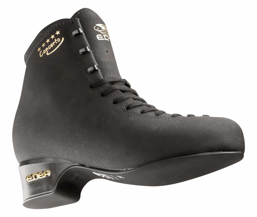 Edea Concerto Black Figure skate