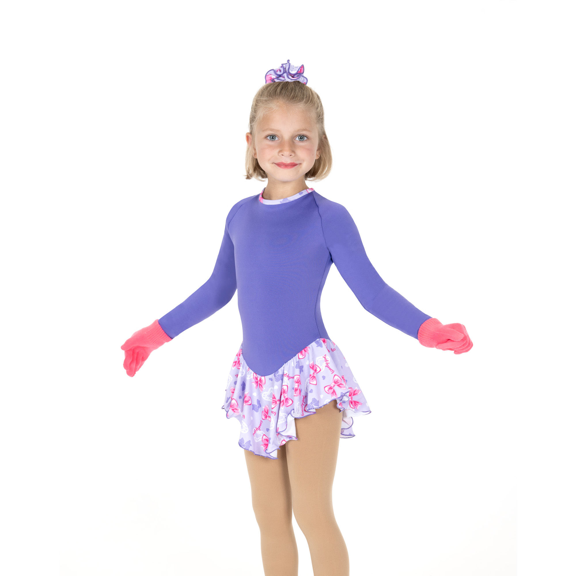 Jerry's  Figure Skating Dress 691 - Happy Fleece Dress (Child)
