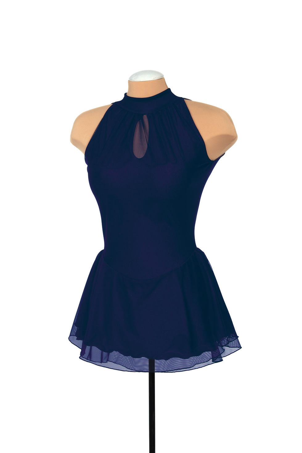Thumbnail: Jerry's Figure Skating Dress F22008 - Mesh Keyhole Dress (Child)